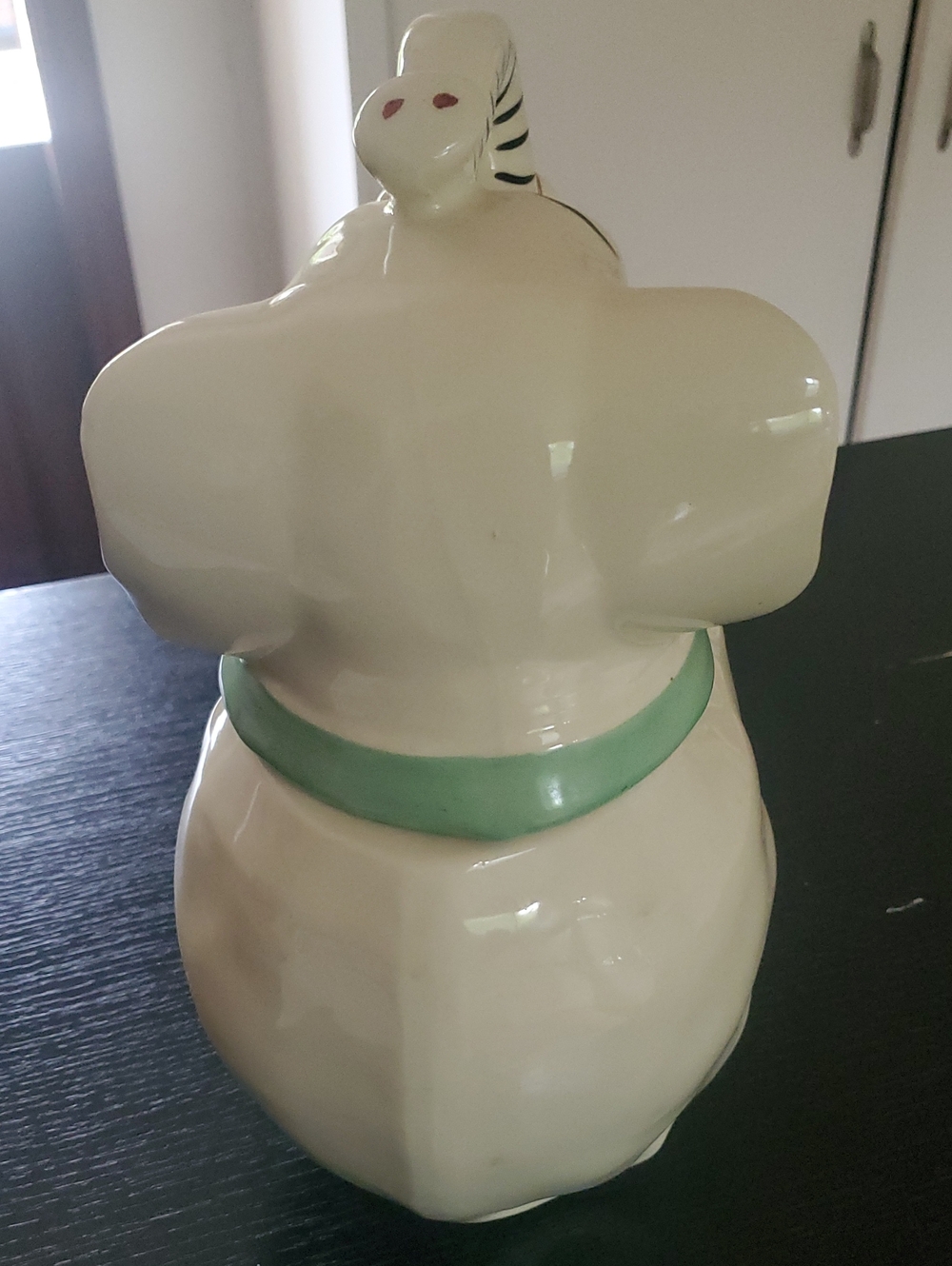 Lucky The Elephant Vintage Shawnee Pottery Cookie Jar - Picture 5 of 8